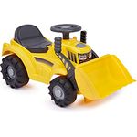 Ecoiffier Traktor Tracto Schaufel – Outdoor-Spiel für Kinder, Gelb, Hergestellt in Frankreich