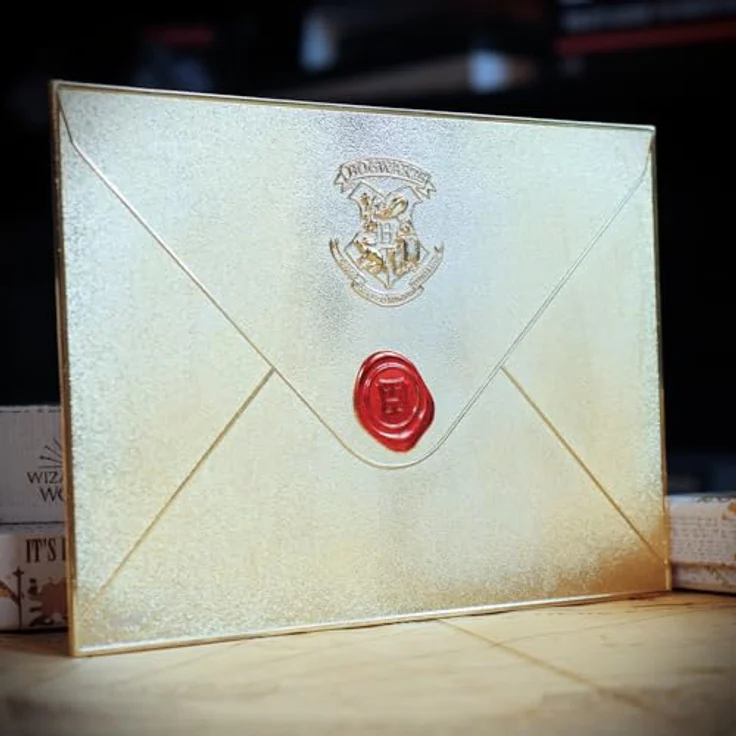 Fanatic Harry Potter Collector Geschenkbox Harry Potter's Journey to Hogwarts Collection, limitiertes Set mit nummeriertem Reisekoffer, versilbertem Hogwarts Express Ticket und vergoldeten Accessoires – Bild 6
