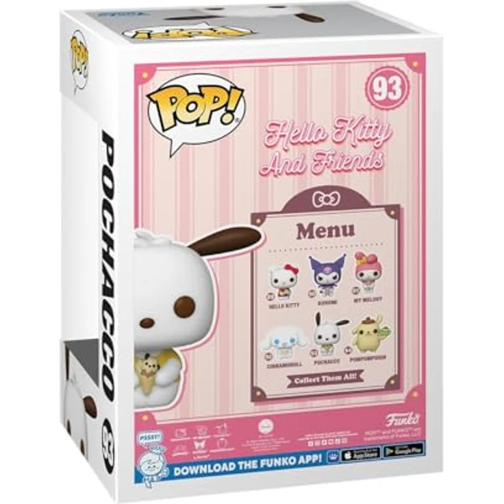 Funko Pop! Sanrio: HK - Pochacco - Hello Kitty - Vinyl-Sammelfigur - 9,5 cm - Geschenkidee - Offizielle Handelswaren - Spielzeug Für Kinder und Erwachsene - Modellfigur Für Sammler und Display – Bild 3