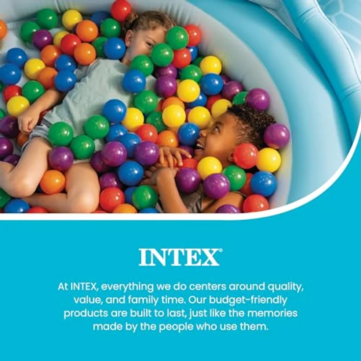 Intex Fun Ballz - Kunststoffbälle - 100 Stück - Ø 8 cm – Bild 7