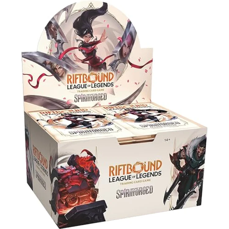 UVS Riftbound League of Legends Spiritforged Display, Sammelkarten-Booster-Box mit 24 Packs und über 220 Karten, Englisch – Bild 9