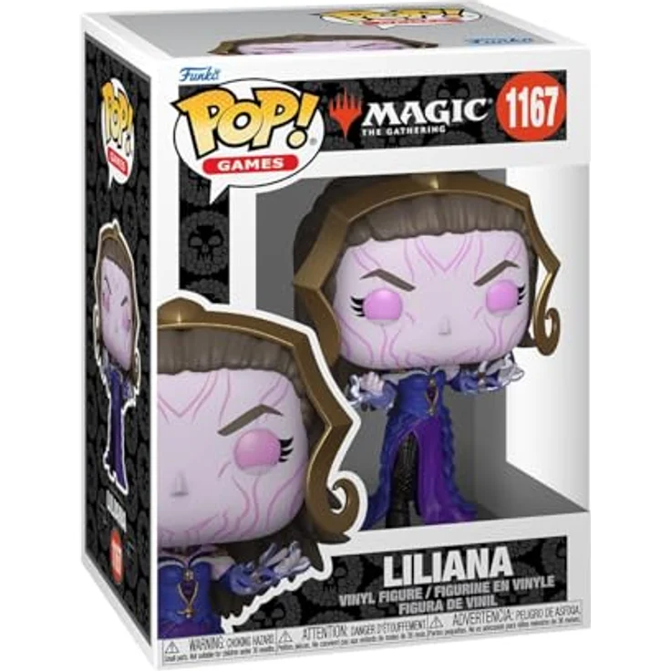 Funko POP! Games: Magic The Gathering - Liliana Vess - Sammelbare Vinylfigur, 9,5 cm hoch, hochwertiges Vinyl, offizielles Merchandise, Geschenkidee für Fans und Sammler – Bild 1