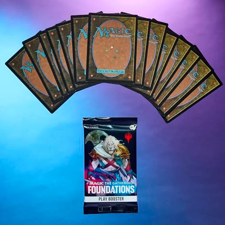 Magic The Gathering Grundstein Play-Booster-Display (Deutsche Version) - 36 Booster mit glänzenden Foilkarten und seltenen Karten – Bild 4