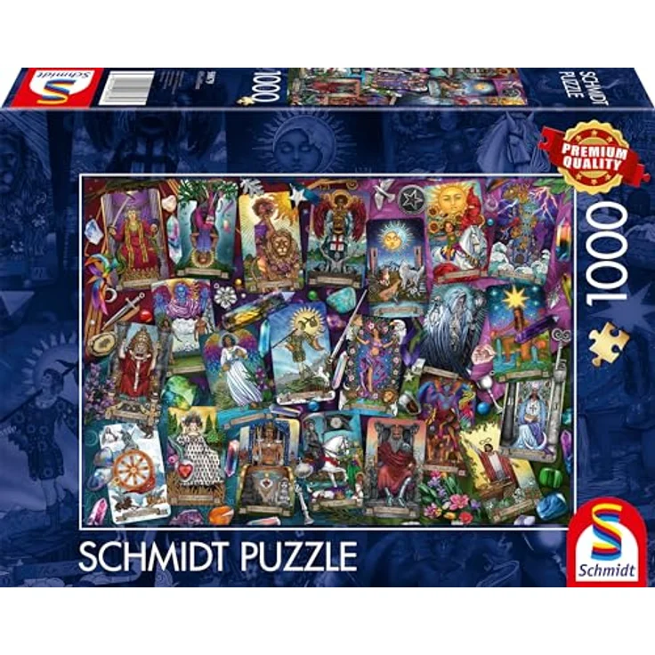 Schmidt Spiele 58629 Sommer in Cobblestone Village, 2000 Teile Puzzle mit Mattlack und Leinenstruktur, für ab 12 Jahren – Bild 5