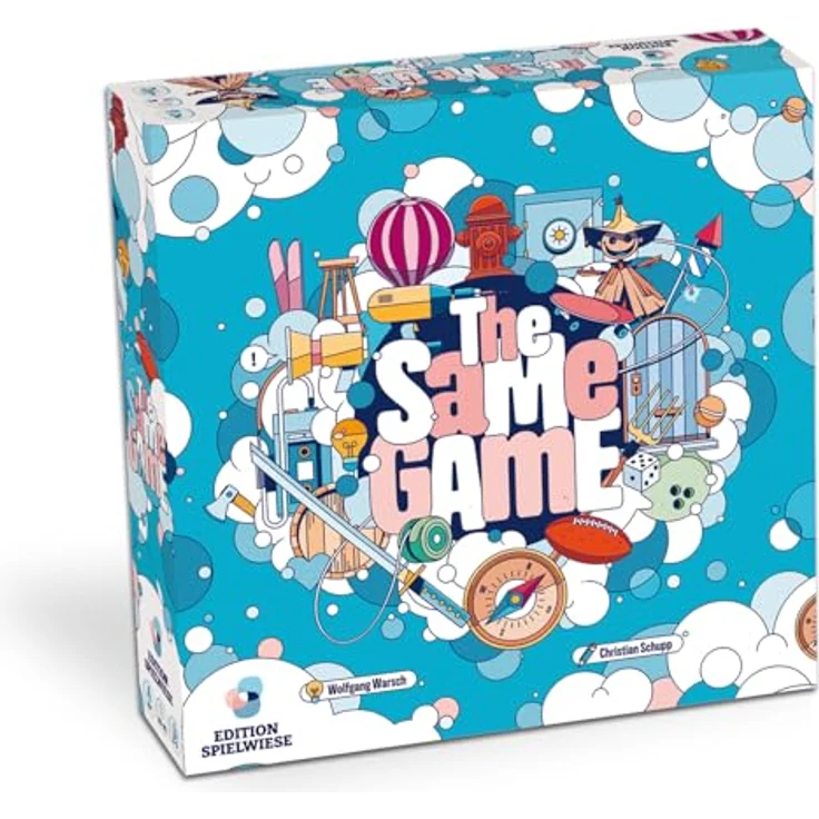 Edition Spielwiese The Same Game, kooperatives Gesellschaftsspiel für 3–6 Spieler ab 10 Jahren, fördert Kreativität und Teamarbeit – Bild 1
