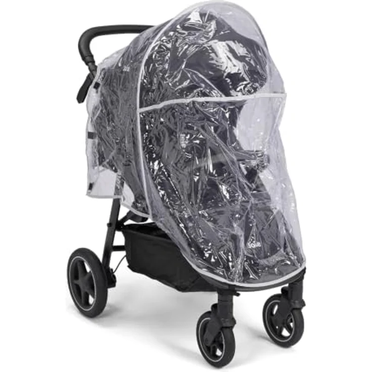 Joie Mytrax Pro Sport-Kinderwagen, bis 22 kg mit Liegefunktion, höhenverstellbarem Schieber und Regenschutz - Raven – Bild 10