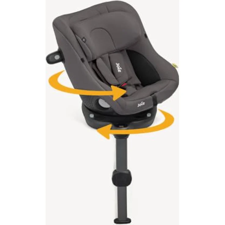 joie i-Spin 360 Compact, Reboarder-Kindersitz für 6 Monate - 4 Jahre mit Isofix-Basis, Thunder – Bild 5