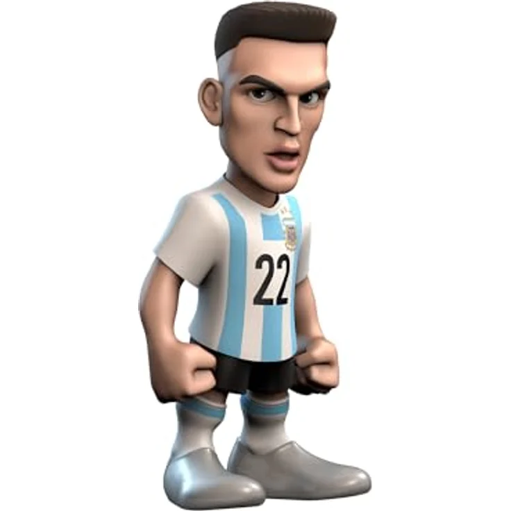 MINIX Fußball Stars #177, Lautaro Martinez Sammelfigur 12 cm, offiziell lizenziert von AFA Argentinien, PVC materialen – Bild 3