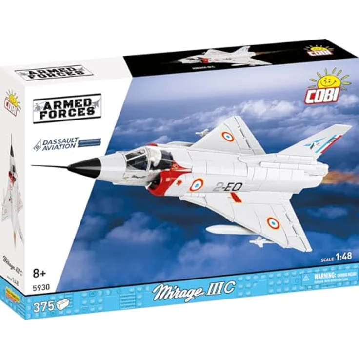 COBI Mirage III C, Modellflugzeug aus Bausteinen, made in EU – Bild 4