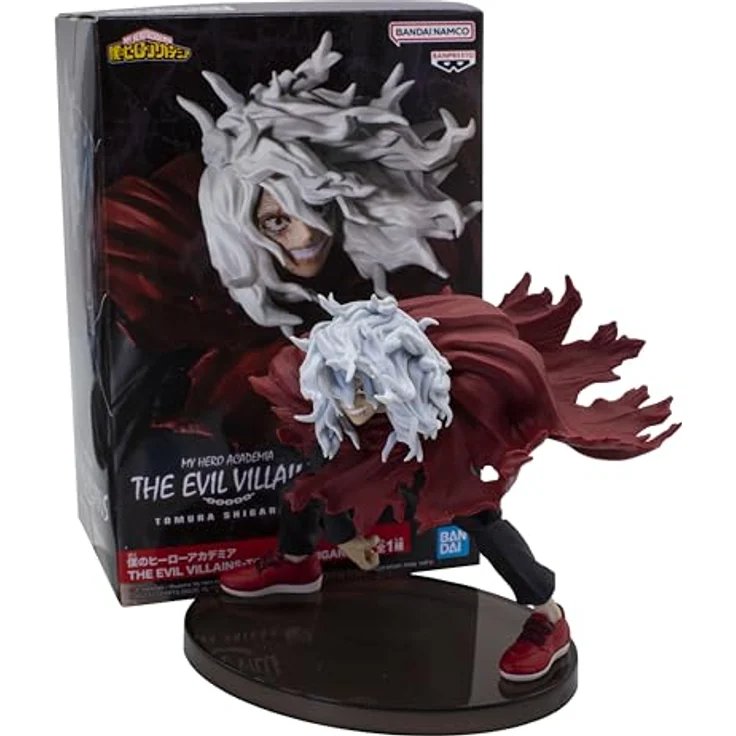Banpresto My Hero Academia - Tomura Shigaraki The Evil Villains, limitierte PVC-Sammelfigur mit einer Auflage von wenigen tausend Stück weltweit – Bild 6