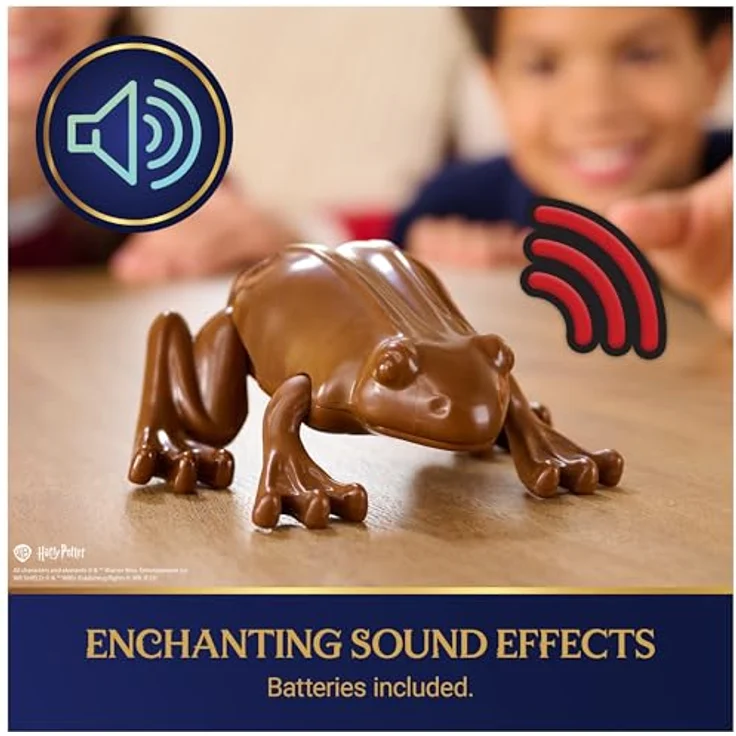 Wizarding World Interactive Chocolate Frog, Sammelfigur von Spin Master, detailgetreu und innovativ – Bild 4