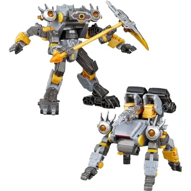 Transformers Transformers Age of The Primes Voyager-Klasse The Thirteen Amalgamous Prime Action-Figur, 14 cm groß, verwandelbar in Spinnenpanzer und Drohnen, mit beweglichen Teilen und Accessoires – Bild 1