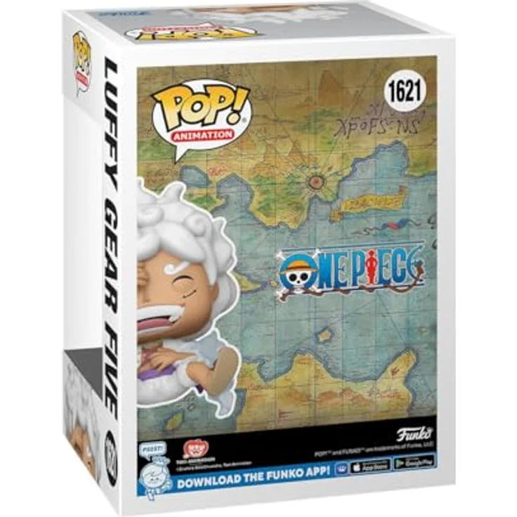 Funko Pop! Animation: One Piece - Gear 5 Luffy, Vinyl-Sammelfigur 9,5 cm, hochwertiges Material, ideal für Sammler und Fans – Bild 2
