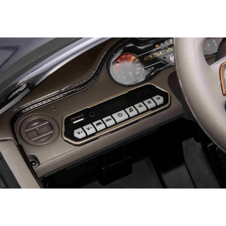 Beneo Motors Elektrisches Kinderauto Bentley Bacalar 12V, schwarz, mit Flügeltüren, 2,4 GHz Fernbedienung, LED-Beleuchtung, USB/AUX-Anschluss, Federung, Lithium-Akku, 2 x 25W Motor, Originale Lizenz – Bild 5