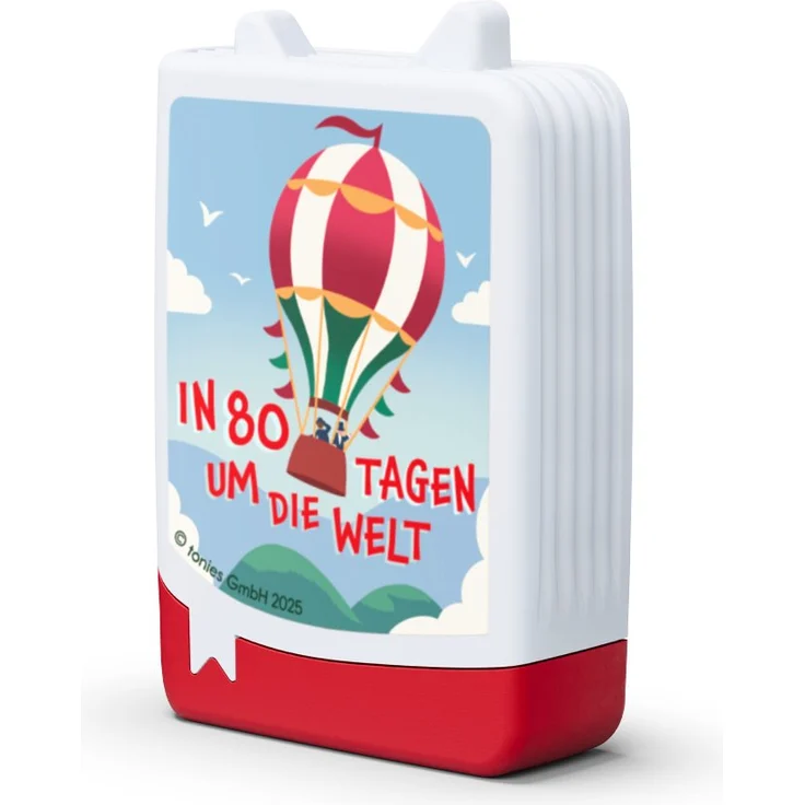 tonies Book Tonie In 80 Tagen um die Welt, Hörspielfigur für Kinder ab 8 Jahren, Neuheit 2025 – Bild 1