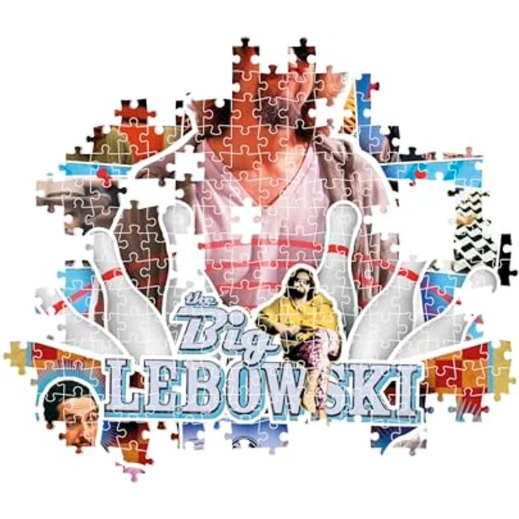 Clementoni Puzzle Compact Cult Movies 2026 - The Big Lebowski, 1000 Teile 2D Puzzle – Bild 4