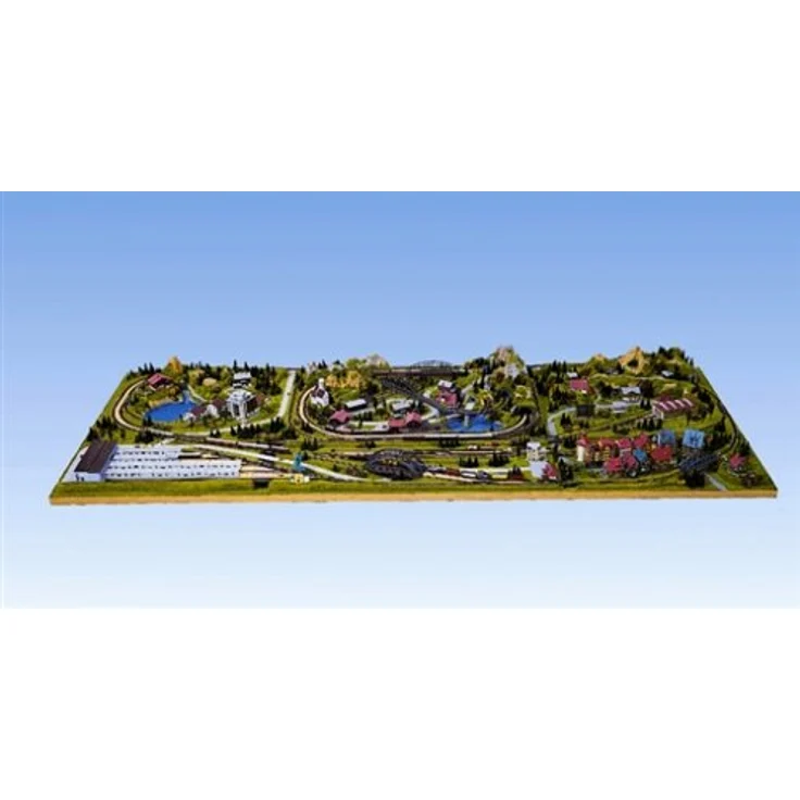 NOCH 85880 - Fertiggelände Cortina, Z, 100 x 69 x 21 cm, bunt – Bild 3