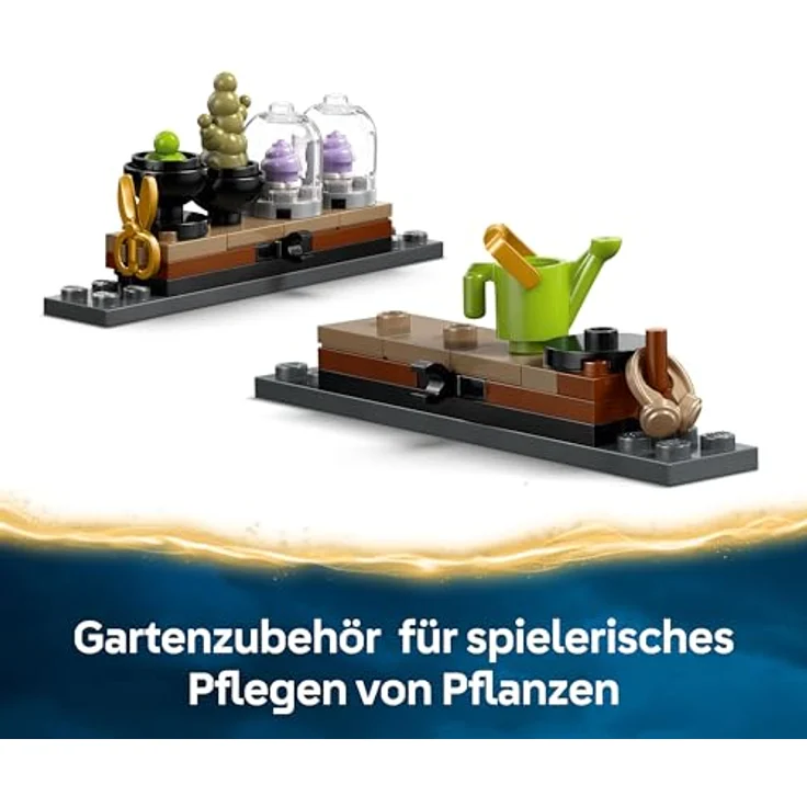 LEGO Harry Potter 76445, Kräuterkundeunterricht auf Schloss Hogwarts, 390-teilig für Kinder ab 8 Jahren – Bild 4