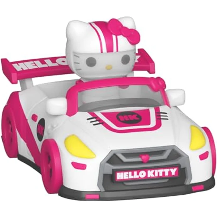 Funko Bitty POP Ride Sanrio Hello Kitty Racecar, Sammelfigur mit detaillierter Verarbeitung – Bild 2