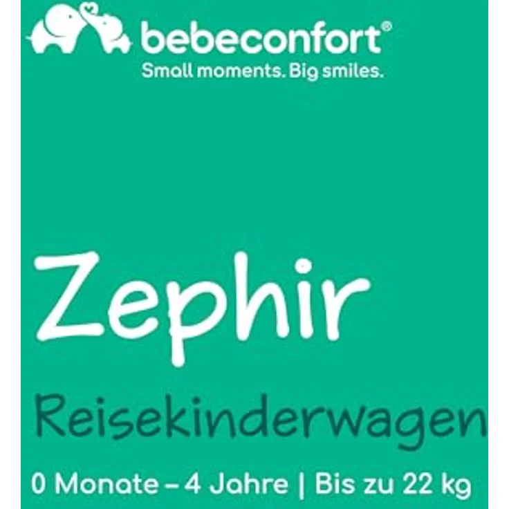 Bebeconfort Zephir, kompakter Kinder-Buggy für 0–4 Jahre, kabinentauglich und superleicht, ideal für Reisen, bis 22 kg – Bild 2