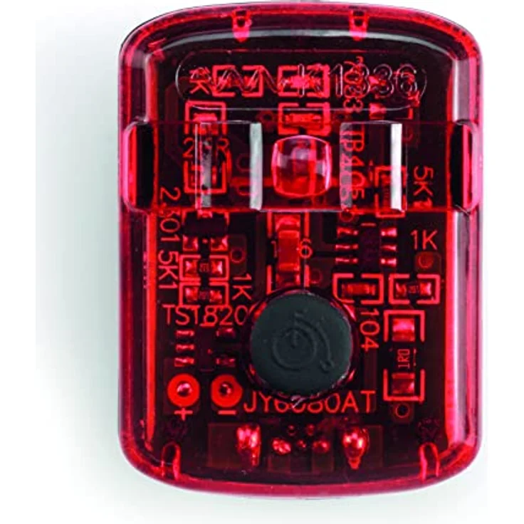 Prophete Led-rücklicht LED-Batterierücklicht, Lithium-Ionen-Technologie, Micro-USB, schwarz, für alle Fahrräder zugelassen – Bild 2