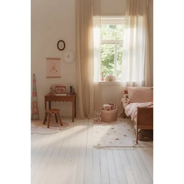 Little Dutch Fairy Garden Aktivitätenkubus, weiches Spielzeug mit verschiedenen Aktivitäten und Texturen, 14 x 14 x 14 cm – Bild 7