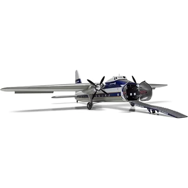 Airfix A05002V Bristol Superfrachter, Vintage-Klassik Modellbausatz im Maßstab 1:72 mit 107 Teilen, Farbe und Kleber separat erhältlich – Bild 4