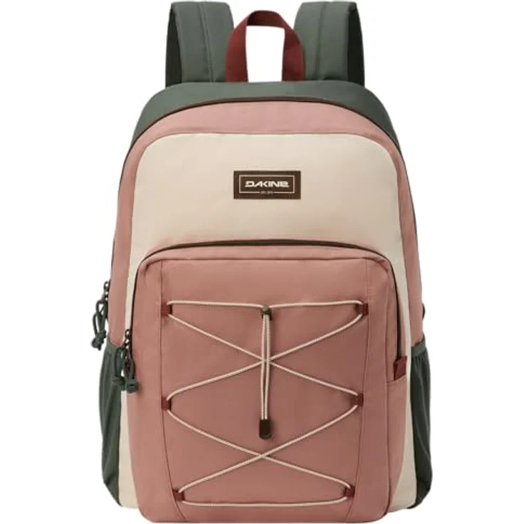 Dakine Educated Schulrucksack, Polyester, mit Laptopfach und Trinkflaschentasche, grau – Bild 1