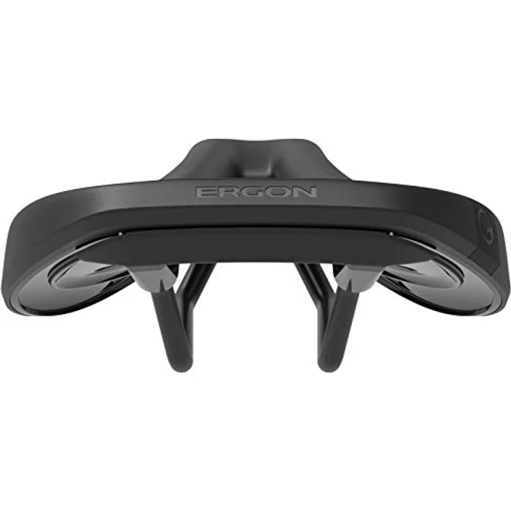 Ergon SMC Sport Gel Fahrradsattel | MTB Comfort | Frauen | Small/Medium | Stealth Schwarz – Bild 4