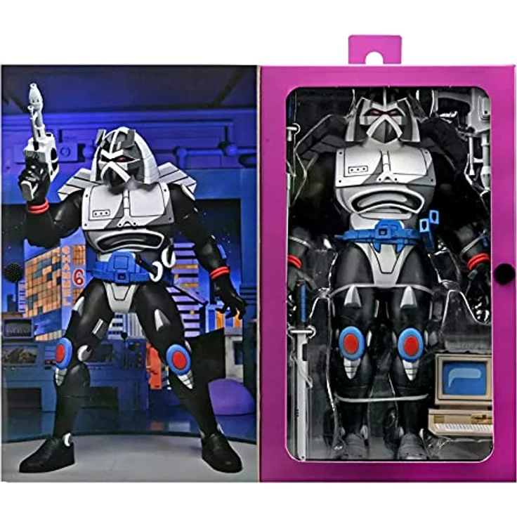 Teenage Mutant Ninja Turtles Ultimate Chrome Dome, 17,8 cm große Actionfigur aus Cartoon-Serie, Sammelfigur – Bild 2