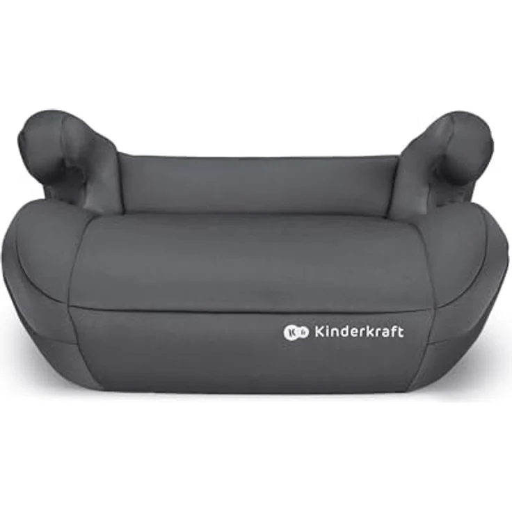 KinderKraft I-Spark, Kindersitz ECE R129/i-Size, 2-in-1 Sitzerhöhung, Höhenverstellbare Kopfstütze, Für Kinder 100-150 cm, Schwarz – Bild 7