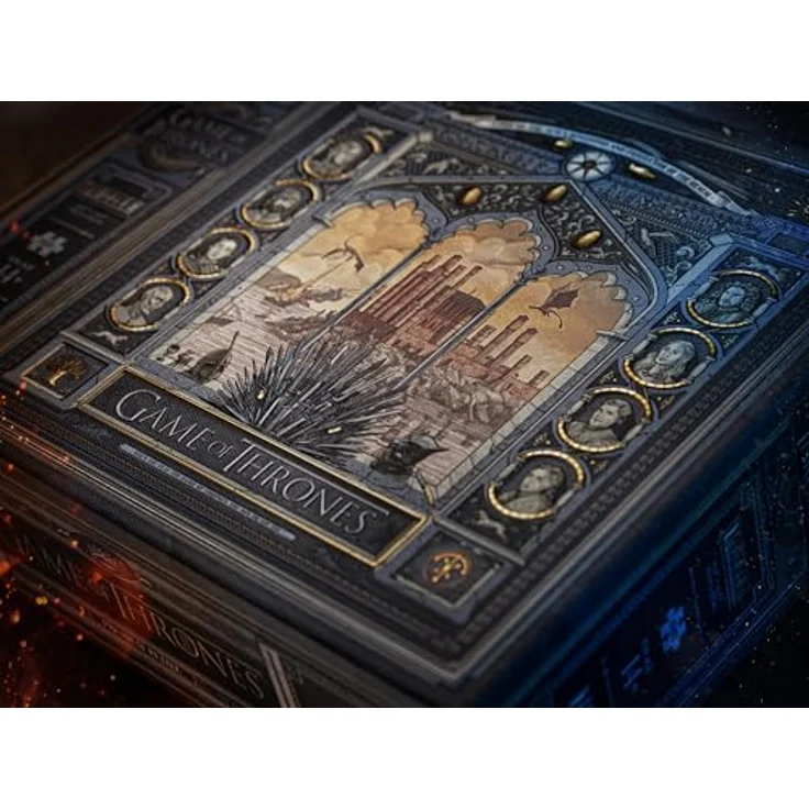 theory11 Game of Thrones Multi-dimensional Puzzle, 1000 Teile mit Goldfolienakzenten und Tragetasche – Bild 4