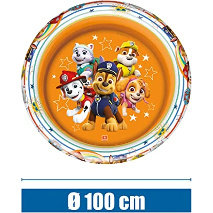Mondo Toys - PAW PATROL| 2 Rings Pool - aufblasbares Baby-Pool - 2 Ringe - Durchmesser 100 cm - +10 Monate - 16911 – Bild 4