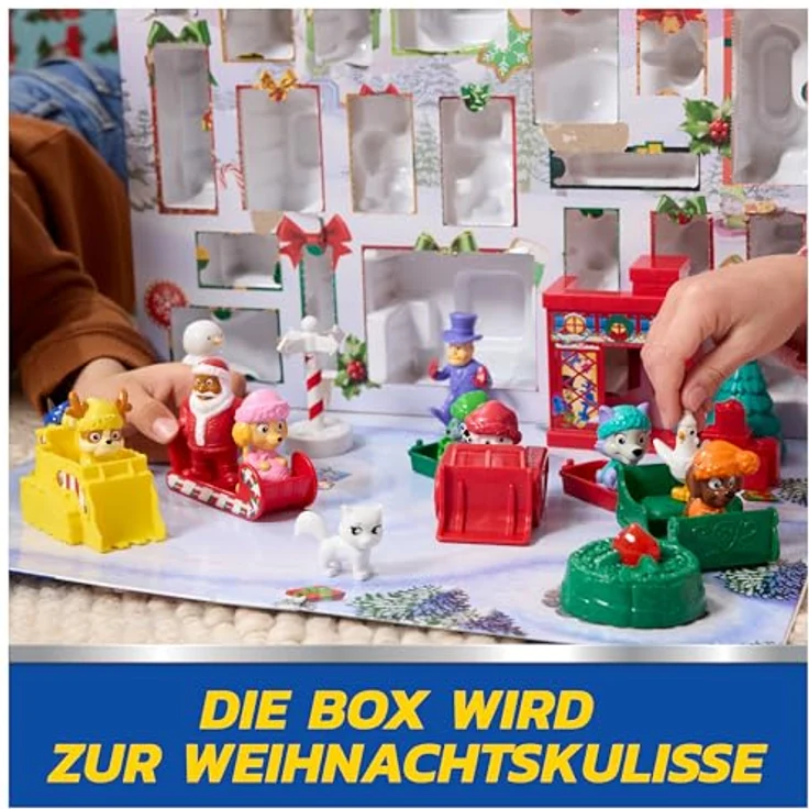 Spin Master PAW - Adventskalender 2025 mit 7 Fahrzeugen, 11 Figuren und Spielzubehör – Bild 4