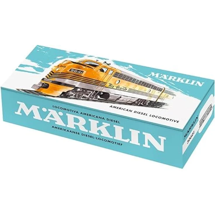 Märklin 30601 H0 Diesellok F7 A-Unit Retro, D & RGW Rio Grande, mit Digital-Decoder mfx/DCC, historische Gestaltung der 1960er Jahre – Bild 5