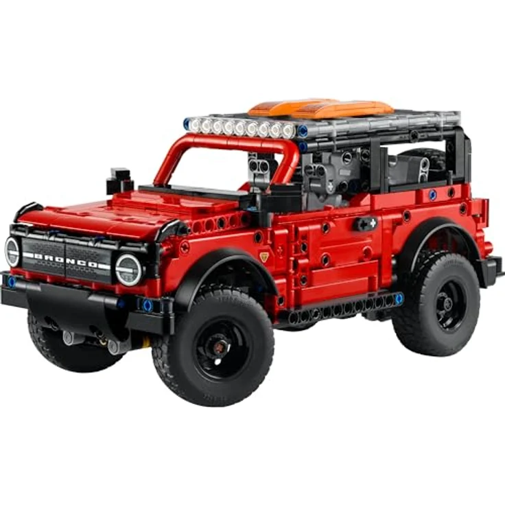 LEGO Technic 42213 Ford Bronco Offroader, detailreicher Bausatz mit 943 Teilen, redem Lack und authentischen Funktionen – Bild 2