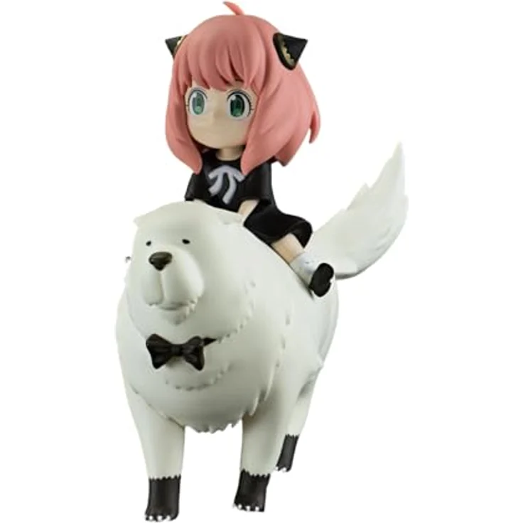 Plastoy Spy x Family Spardose Anya & Bond Forger, hochwertige 3D-Sammelfigur aus PVC, offiziell lizenziert – Bild 2