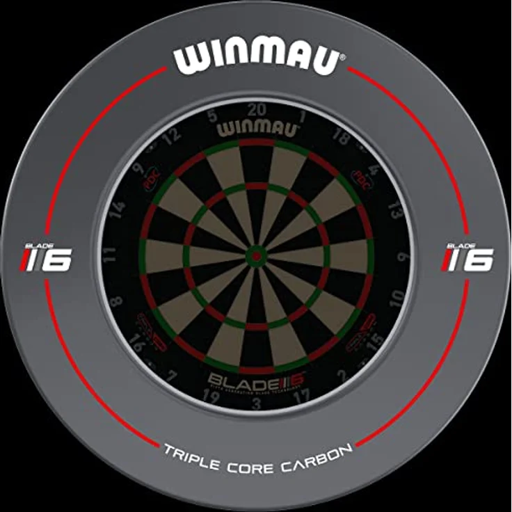 Winmau Catchring Blade 6, Auffangring für Dartspiele, Schutzring in grau mit 68 cm Durchmesser – Bild 2