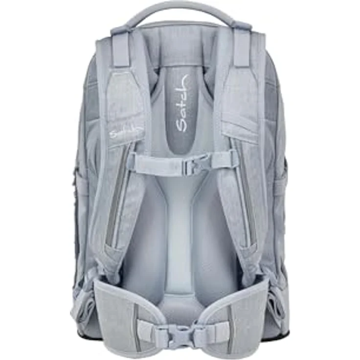 Satch Schulranzen-Set PACK Washed Blue, 3-teiliges ergonomisches Schulrucksack-Set mit Your-Size-System, anpassbar auf Körpergröße 1,40 - 1,80 m, 30 l Volumen – Bild 6