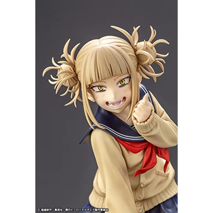 Kotobukiya My Hero Academia ARTFXJ Statue 1/8 Himiko Toga 20 cm, detailreiche PVC Sammelfigur in Fensterbox, Anime Figur – Bild 5