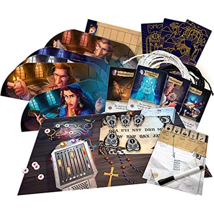 Asmodee LDGD0002 - Paranormal Detectives - Wortspiel, Brettspiel – Bild 5