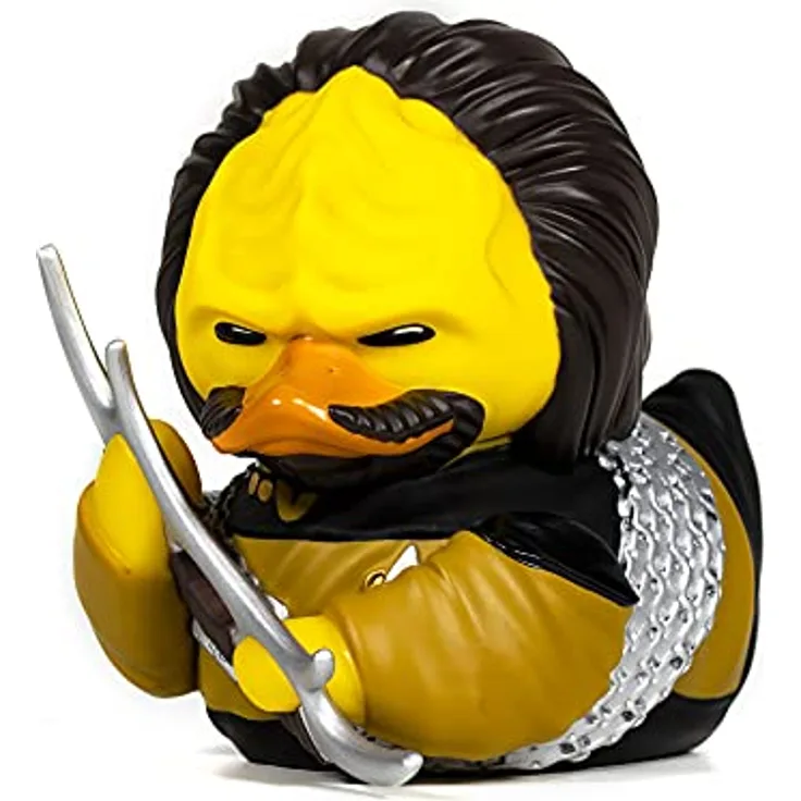 Numskull Star Trek Tubbz PVC Figur Worf Boxed Edition, 10 cm Sammlerfigur