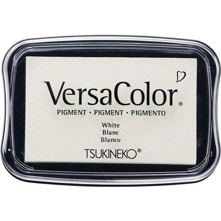 Rayher Stempel Versa Color Pigm.Stempelk. ws. 29017102, Stempel in weiß