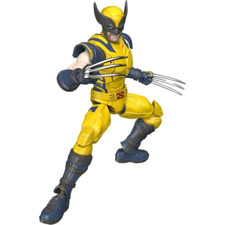 Blokees Marvel Heroes Champion Class 05 Wolverine, detaillierte Sammelfigur, gelenkter Modellbausatz, 15 cm Höhe, aus hochwertigem PVC, mehrfarbig – Bild 3