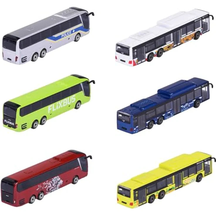 MAN City Bus, 6-sortiert, 1x Stück, zufällige Auswahl – Bild 3