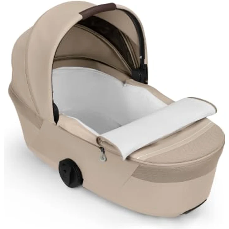Cybex Talos S Lux Kinderwagen mit faltbarer Babywanne, 0-22 kg, Farbe: Almond Beige – Bild 7