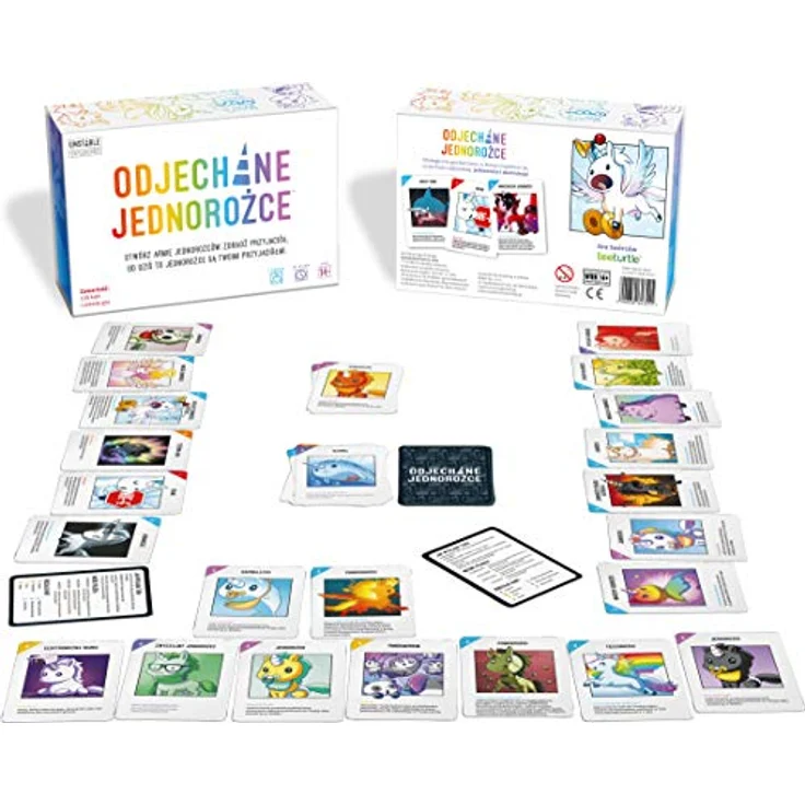 TeeTurtle Rebel Rebellen-Einhorn-Brettspiel, strategisches Kartenspiel für 2-8 Personen, Spieldauer 30-45 Minuten – Bild 3
