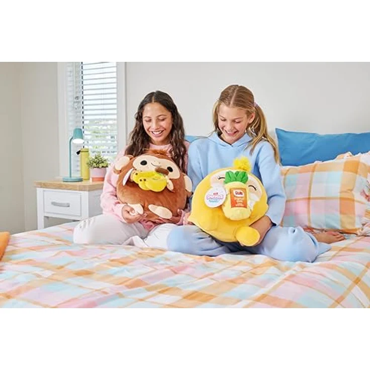 Snackles Series 2, Penguin (Baskin Robbin), Plüsch-Spielzeug, superweicher und knuddeliger Komfort-Plüsch, L (40 cm), braune Box – Bild 5