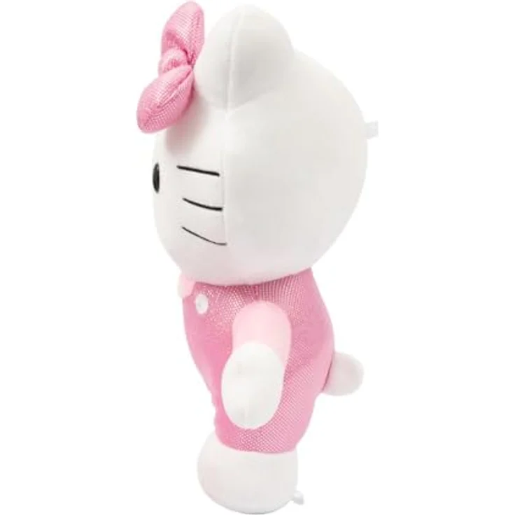 Hello Kitty Plüschtier 30 cm, Kuscheltier mit elegantem rosa Satin Outfit und Schleife, für Kinder ab 3 Jahren - Giochi Preziosi – Bild 3