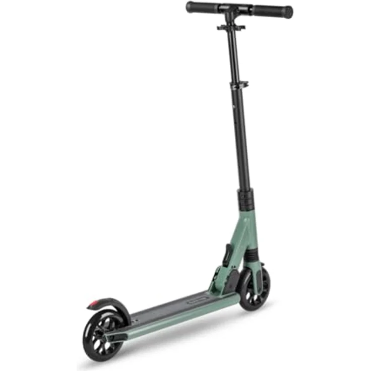 Micro Scooter micro sprite suspension, robuster Roller mit Vorderradfederung, für Kids, Teens und Erwachsene, silber – Bild 2